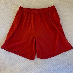 Men’s Lululemon Red Surge Shorts
